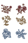 玫瑰花纹