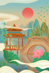 国潮风景