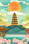 国潮风景