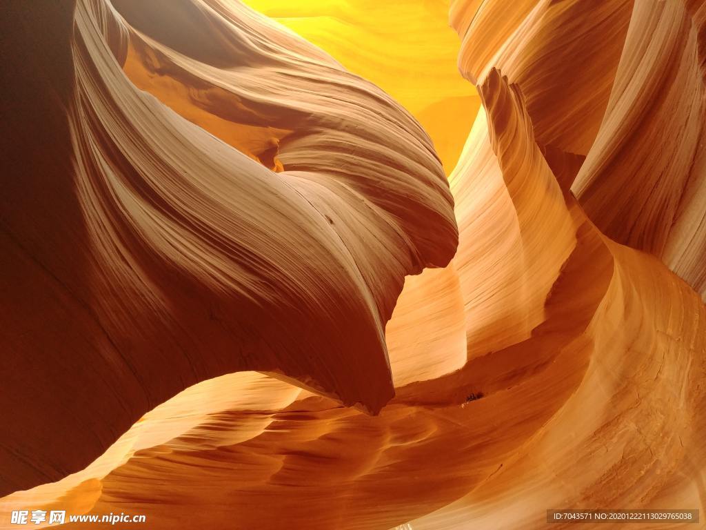 美国亚利桑那州羚羊峡谷风景图片