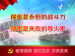 保密海报