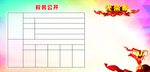 校务公开专栏
