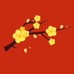 矢量梅花