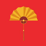 矢量折扇