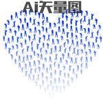 心形矢量图