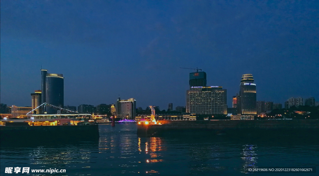 厦门 鼓浪屿 夜景 鹭江