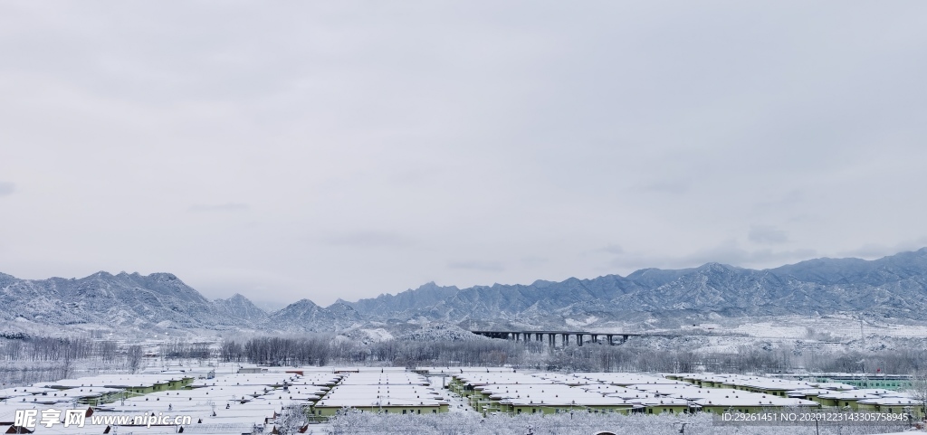 绚丽的雪后美景