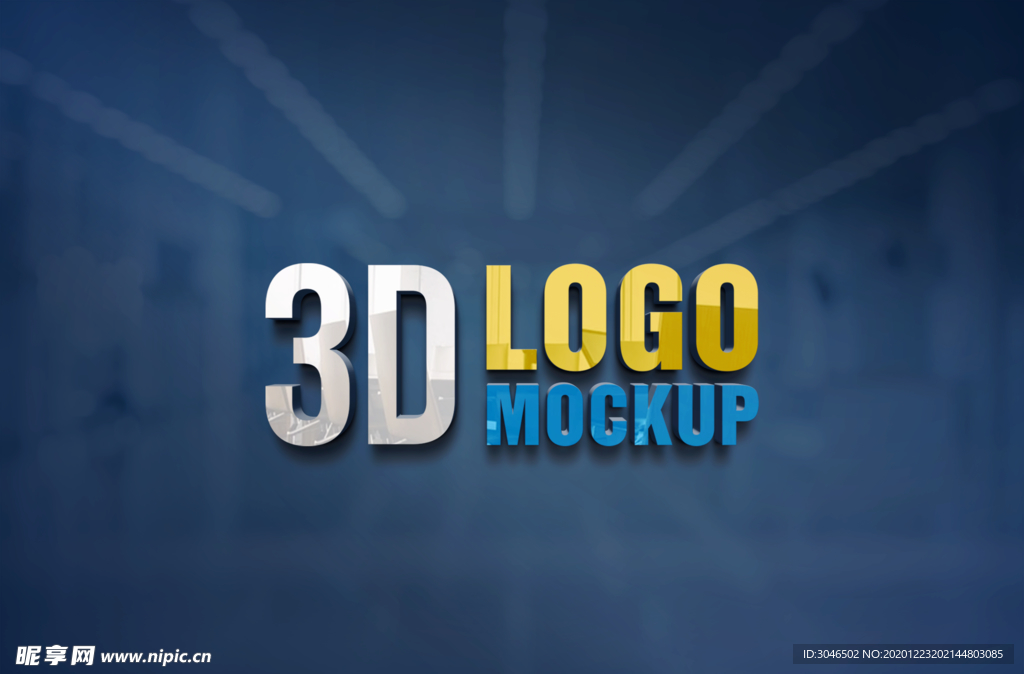 3Dlogo展示模板