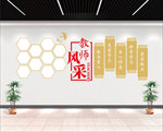 教师风采文化墙