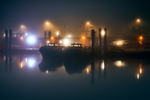 码头夜景