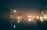 码头夜景