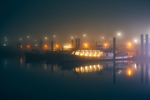 码头夜景
