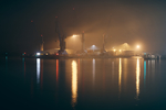 码头夜景