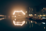 码头夜景