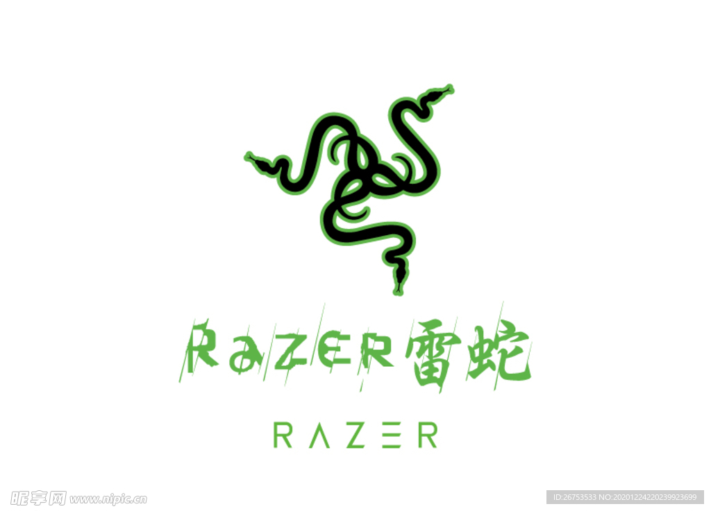 雷蛇 Razer 标志LOGO