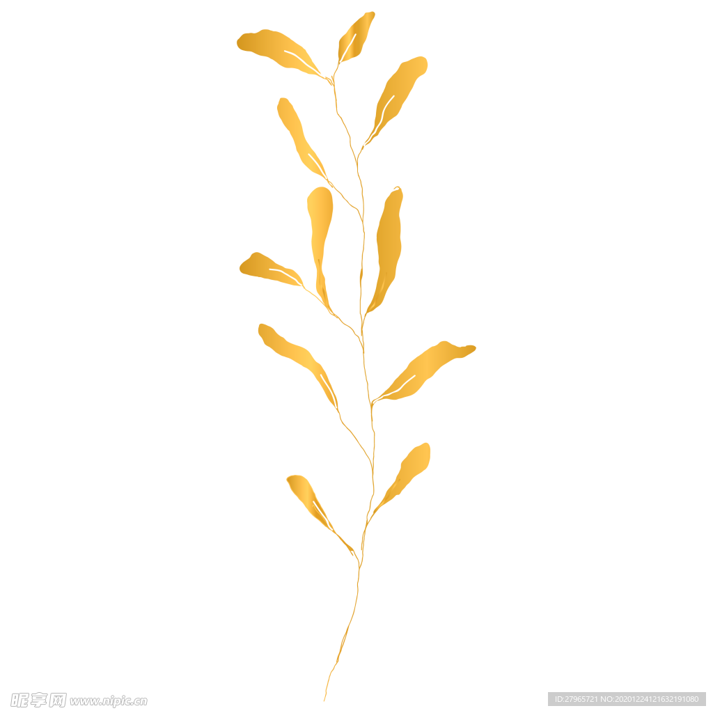 手绘花藤花纹