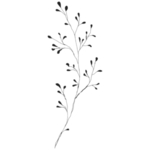 手绘花藤花纹