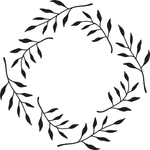 手绘花藤边框