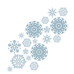 卡通雪花