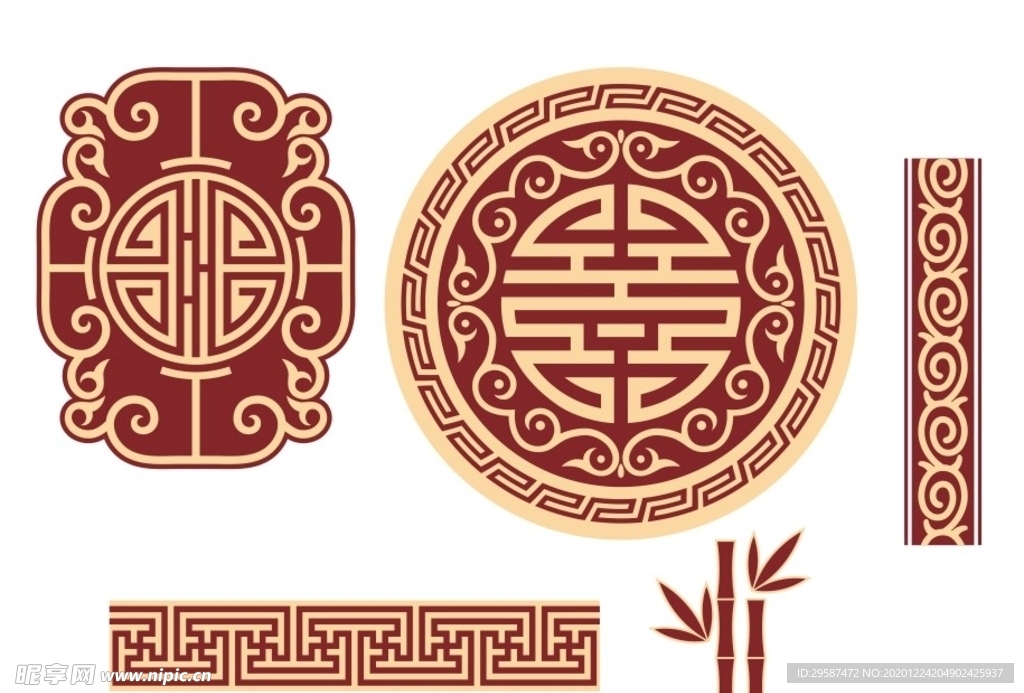 中式花纹