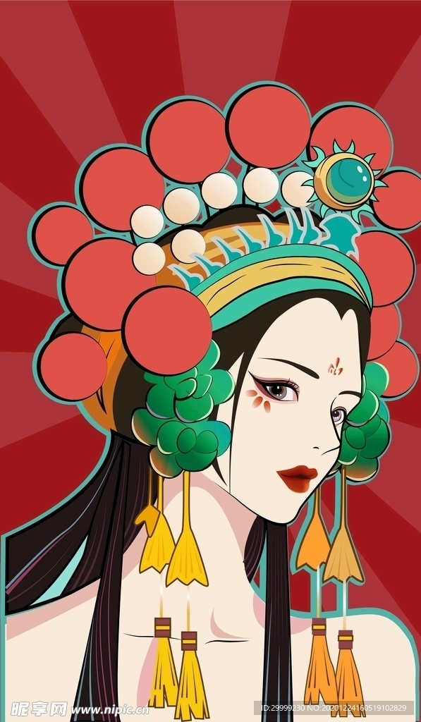 国风插画