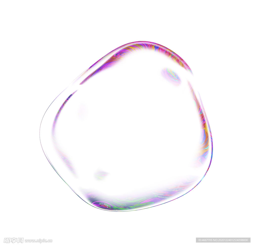 透明免抠泡泡  彩色肥皂泡泡