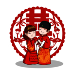 卡通新郎新娘PNG免扣素材