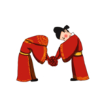卡通新郎新娘PNG免扣素材