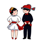 卡通新郎新娘PNG免扣素材