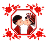 卡通新郎新娘PNG免扣素材