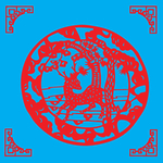 鹿剪纸