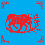 牛剪纸