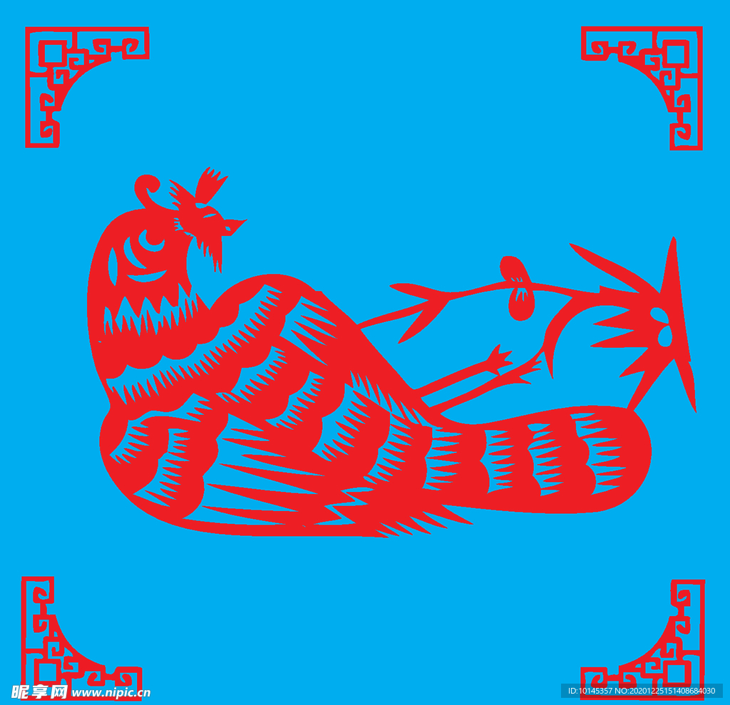 鸟儿剪纸
