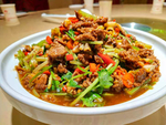 香菜牛肉丝