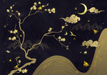 烫金中国风