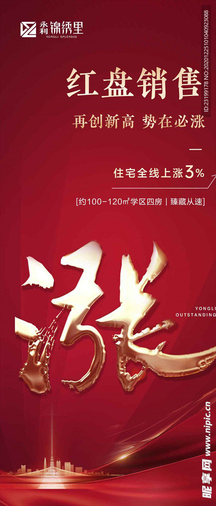 房地产楼盘销售海报广告