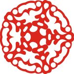 六角剪花窗花纸图案背景元素