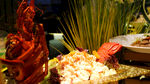 西餐厅龙虾自助餐菜品