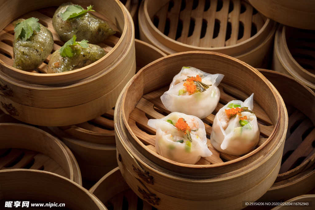 水晶虾饺图片
