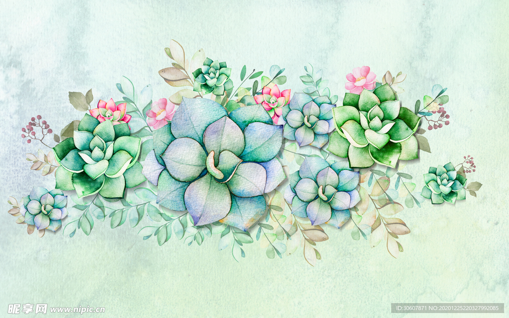 挂画画芯