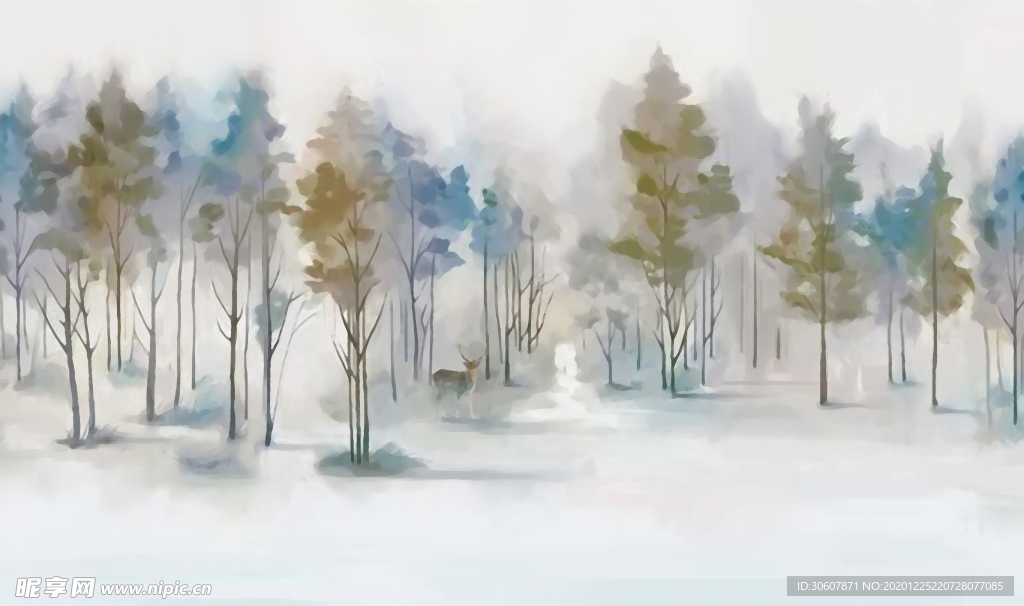 挂画画芯