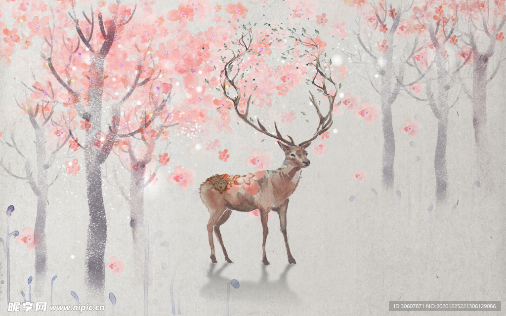 挂画画芯