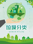 垃圾分类公益海报