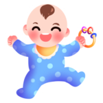 可爱卡通手绘宝宝png