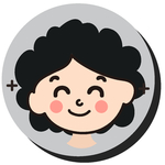 卡通微笑阿姨妈妈头像