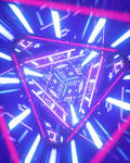 C4D 模型 炫酷迷宫隧道镜子