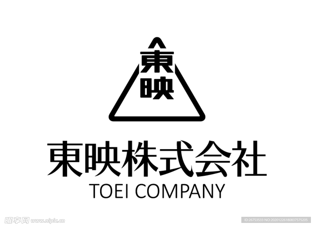 东映株式会社 标志 logo