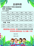 彩页  辅导班   海报