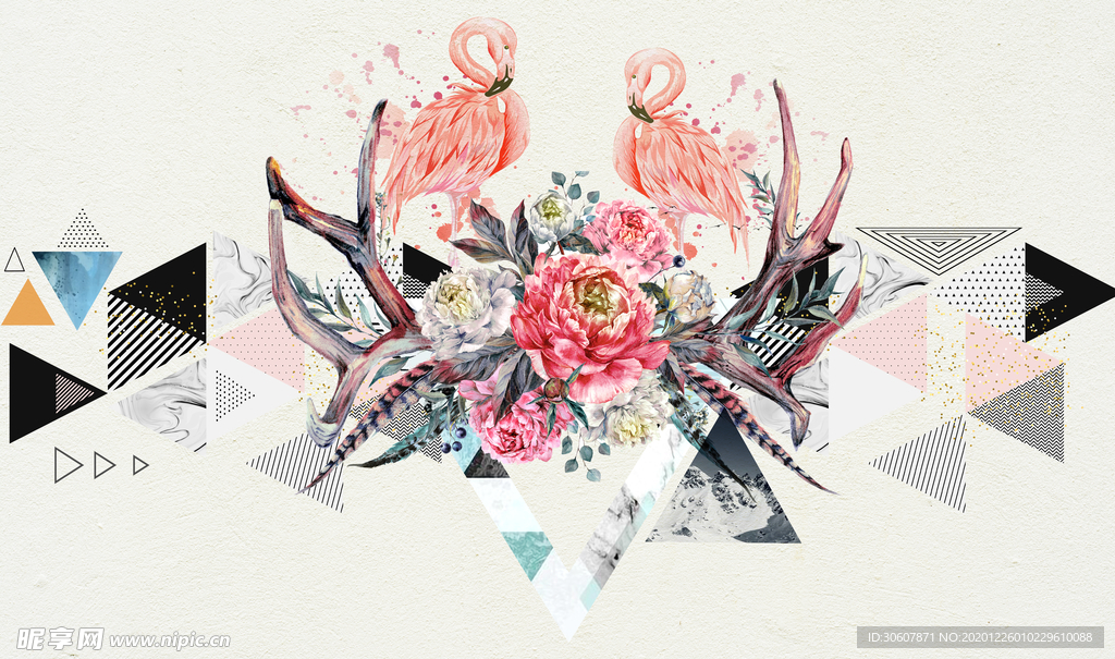 挂画画芯