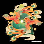 凤凰祥云中国风春节元素